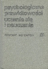 Okładka książki Psychologiczne prawidłowości uczenia się i nauczania Ziemowit Włodarski