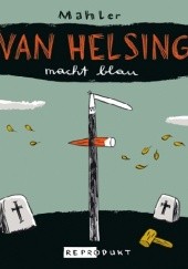 Okładka książki Van Helsing macht blau Nicolas Mahler