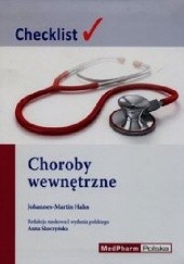 Okładka książki Choroby wewnętrzne. Checklist Hahn Johannes-Martin