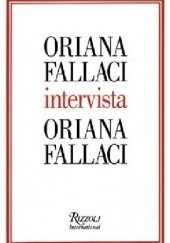 Okładka książki Oriana Fallaci intervista Oriana Fallaci Oriana Fallaci