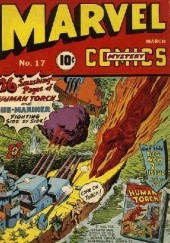 Okładka książki Marvel Mystery Comics 17 Bill Everett
