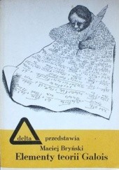 Okładka książki Elementy teorii Galois Maciej Bryński