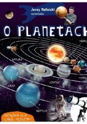 Okładka książki Jerzy Rafalski opowiada o planetach Jerzy Rafalski