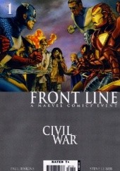 Okładka książki Civil War: Front Line #1 Paul Jenkins