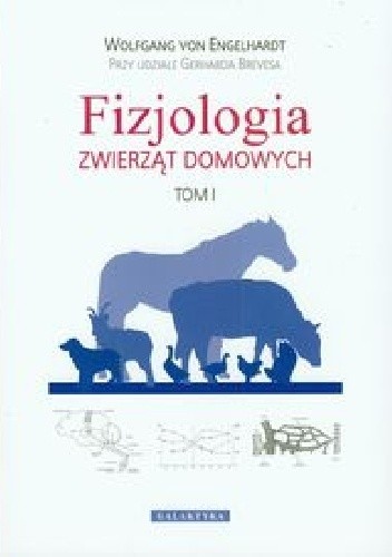Okładka książki Fizjologia zwierząt domowych Tom 1 Gerhard Breves, Wolfgang von Engelhardt