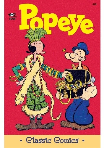 Okładka książki Popeye #49 Bud Sagendorf