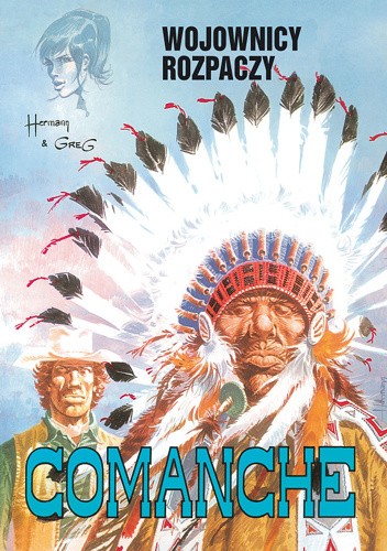 Okładki książek z cyklu Comanche