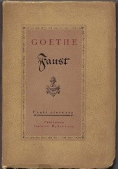 Okładka książki Faust [Cz.] 1 Johann Wolfgang von Goethe