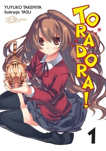 Okładki książek z cyklu Toradora! Light Novel