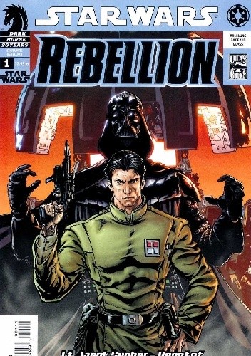 Okładki książek z cyklu Star Wars: Rebellion
