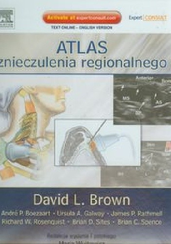 Okładka książki Atlas znieczulenia regionalnego David L. Brown