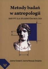 Okładka książki Metody badań w antropologii. Skrypt dla studentów biologii