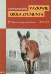 Okładka książki Paziowie króla Zygmunta Antonina Domańska