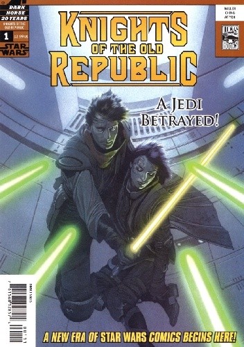 Okładki książek z cyklu Star Wars: Knights of the Old Republic