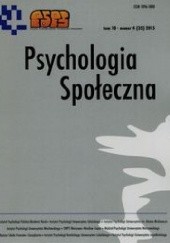 Okładka książki Psychologia społeczna 4/2015