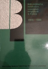 Okładka książki Bibliografia katolickich czasopism religijnych w Polsce 1945-1989 Danuta Wielgat