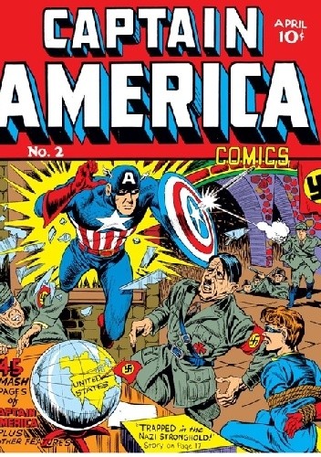 Okładka książki Captain America Comics 2 Jack Kirby