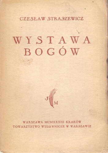 Okładka książki Wystawa bogów Czesław Straszewicz