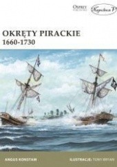 Okładka książki Okręty pirackie 1660-1730 Angus Konstam