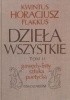 Okładka książki Dzieła wszystkie tom II: Gawędy, listy, Sztuka poetycka Horacy
