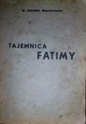 Okładka książki Tajemnica Fatimy H. Jongen
