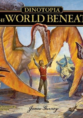 Okładki książek z cyklu Dinotopia