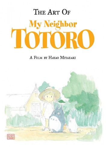 Okładka książki The Art of My Neighbor Totoro Hayao Miyazaki