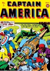 Okładka książki Captain America Comics 3 Jack Kirby