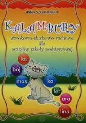Okładka książki Kalambury wzrokowo-słuchowo-ruchowe dla uczniów szkoły podstawowej Anna Szczepańska