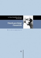 Okładka książki Filozofia psychologii i humanistyki