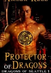 Okładka książki Protector of Dragons Amber Kell