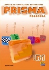 Okładka książki Prisma Progresa B1 Podręcznik Maria Cristina Blanco