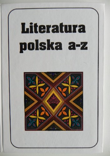 Okładka książki Literatura polska A-Z Jerzy Marchewka