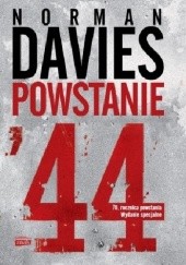 Okładka książki Powstanie 44 Norman Davies