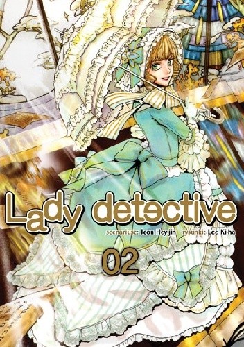 Okładki książek z cyklu Lady Detective