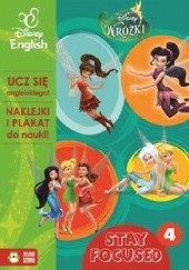 Okładka książki Wróżki Stay Focused 4 Disney English praca zbiorowa