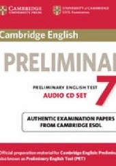 Okładka książki Cambridge English Preliminary 7 praca zbiorowa