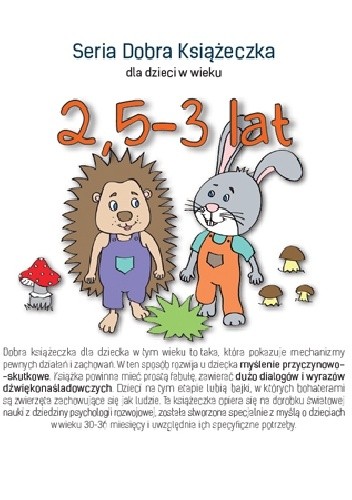 Okładka książki 2,5-3 lat Agnieszka Starok
