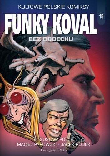Okładki książek z cyklu Funky Koval