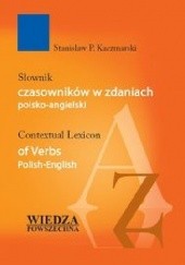 Okładka książki Słownik czasowników w zdaniach polsko-angielski Stanisław P. Kaczmarski
