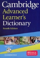 Okładka książki Cambridge Advanced Learner's Dictionary 4th Edition praca zbiorowa