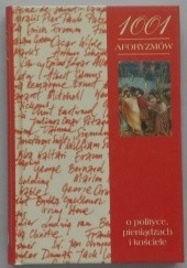 Okładka książki 1001 aforyzmów polskich praca zbiorowa