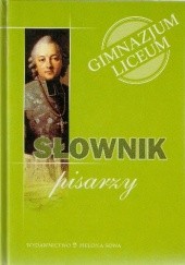 Okładka książki Słownik pisarzy Jadwiga Marcinek
