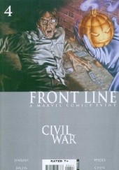 Okładka książki Civil War: Front Line #4 Paul Jenkins
