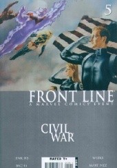 Okładka książki Civil War: Front Line #5 Paul Jenkins
