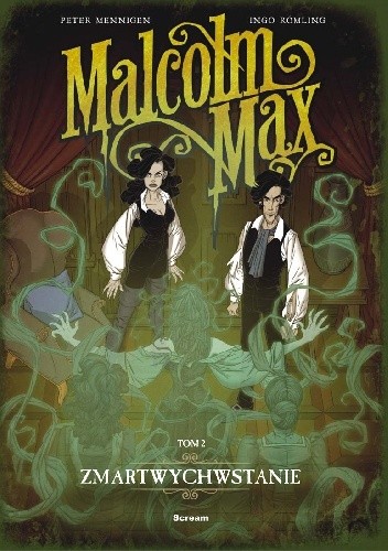 Okładki książek z cyklu Malcolm Max