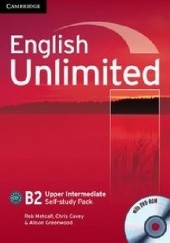 Okładka książki English Unlimited Upper Intermediate Chris Cavey, Alison Greenwood, Rob Metcalf