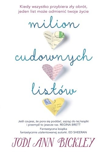 Okładka książki Milion cudownych listów Jodi Ann Bickley