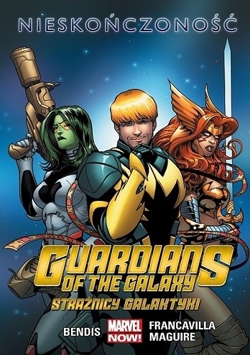 Okładki książek z cyklu Guardians of the Galaxy (Strażnicy Galaktyki)