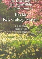 Okładka książki Ja Konstanty. Po polsku, niemiecku i rosyjsku Konstanty Ildefons Gałczyński